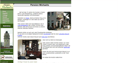 Desktop Screenshot of pension-michaelis.de